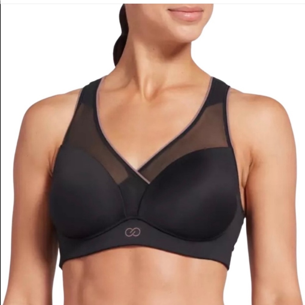 CALIA Carrie Underwood Cross Front High Support Sports Bra 34D